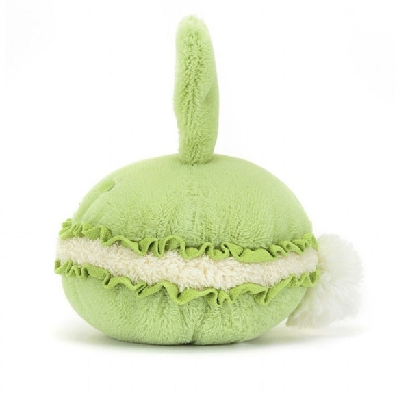 Jellycat Dainty Dessert Bunny Macaron 5x5" Soft & Plush BNWT Authentic - Picture 3 of 4